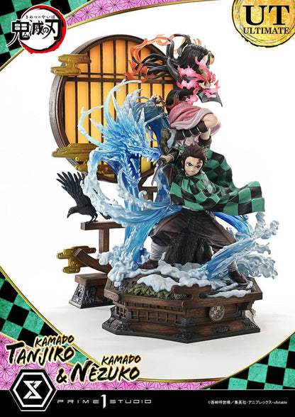 PRIME 1 - Demon Slayer: Kimetsu no Yaiba Concept Masterline Series Statue 1/6 Nezuko & Tanjiro Ultimate Bonus Ver.