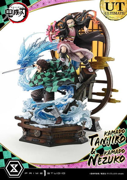 PRIME 1 - Demon Slayer: Kimetsu no Yaiba Concept Masterline Series Statue 1/6 Nezuko & Tanjiro Ultimate Bonus Ver.