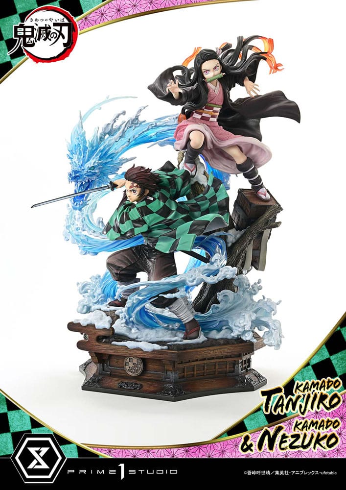PRIME 1 - Demon Slayer: Kimetsu no Yaiba Concept Masterline Series Statue 1/6 Nezuko & Tanjiro Ultimate Bonus Ver.