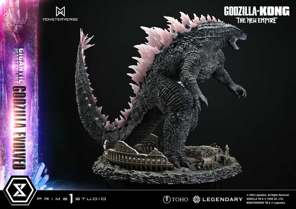 PRIME 1 - Godzilla x Kong: The New Empire (Film) Gigantic Masterline Series Statue Godzilla Evolved Bonus Ver.