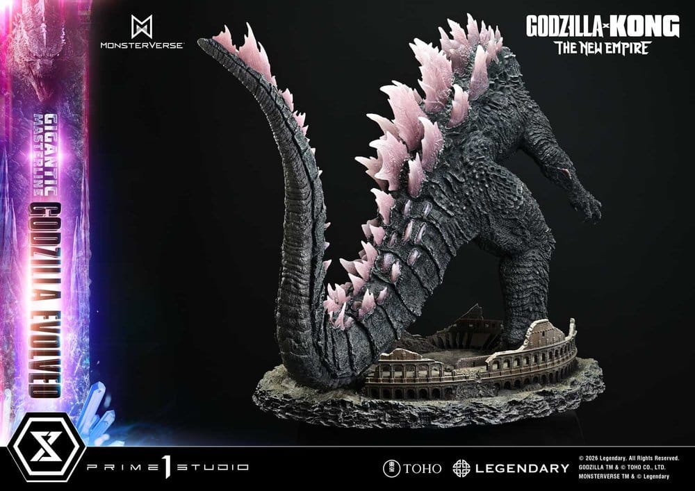 PRIME 1 - Godzilla x Kong: The New Empire (Film) Gigantic Masterline Series Statue Godzilla Evolved Bonus Ver.
