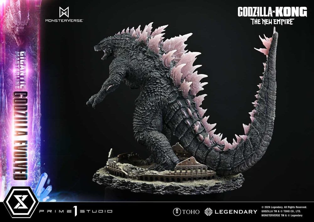 PRIME 1 - Godzilla x Kong: The New Empire (Film) Gigantic Masterline Series Statue Godzilla Evolved Bonus Ver.