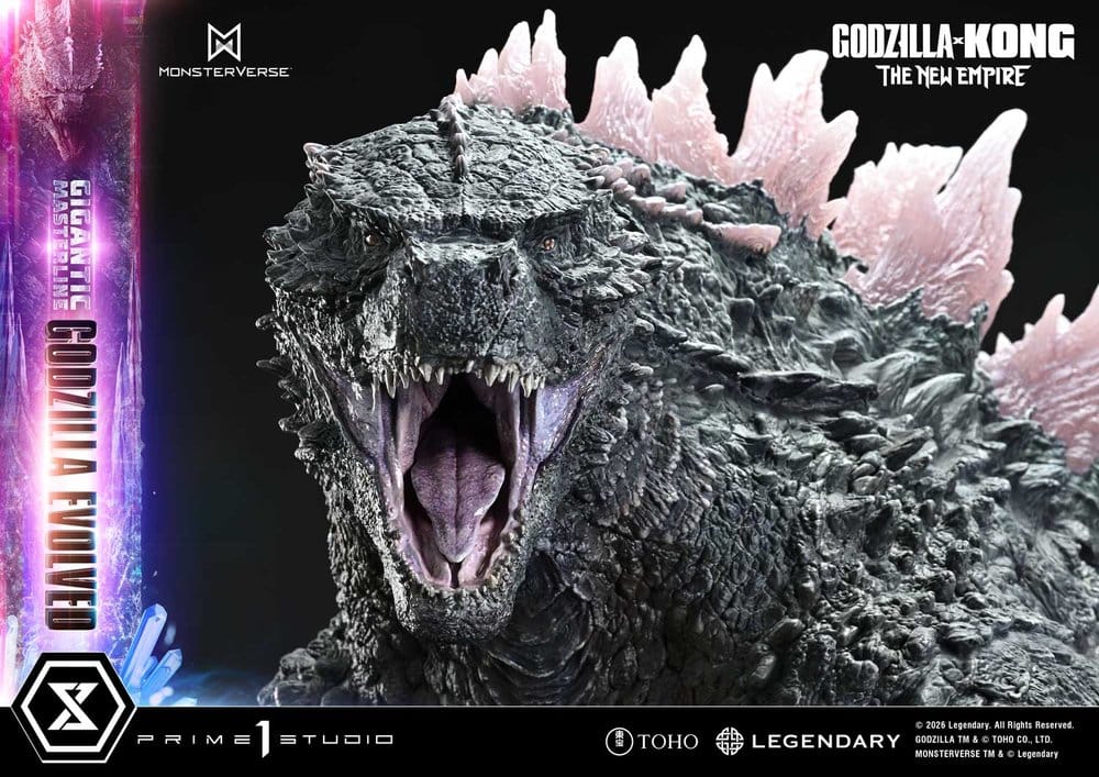 PRIME 1 - Godzilla x Kong: The New Empire (Film) Gigantic Masterline Series Statue Godzilla Evolved Bonus Ver.