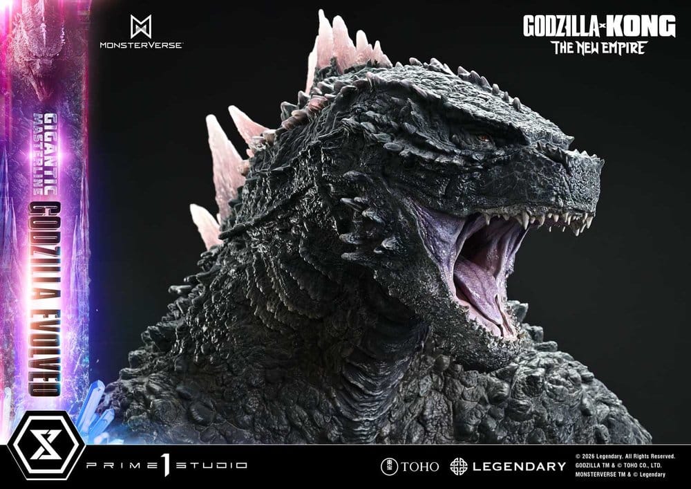 PRIME 1 - Godzilla x Kong: The New Empire (Film) Gigantic Masterline Series Statue Godzilla Evolved Bonus Ver.