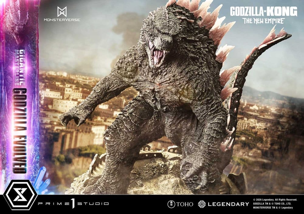 PRIME 1 - Godzilla x Kong: The New Empire (Film) Gigantic Masterline Series Statue Godzilla Evolved Bonus Ver.