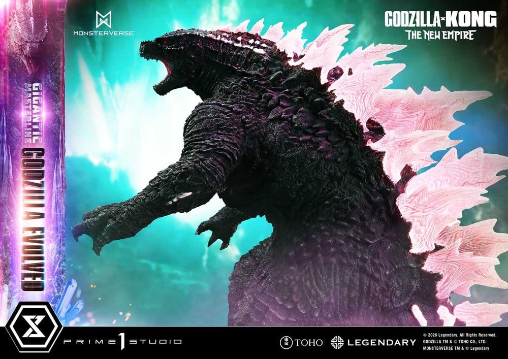 PRIME 1 - Godzilla x Kong: The New Empire (Film) Gigantic Masterline Series Statue Godzilla Evolved Bonus Ver.