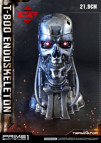 PRIME 1 STUDIOS - The Terminator High Definition Bust 1:2 T-800 Endoskeleton Head