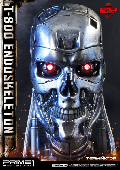 PRIME 1 STUDIOS - The Terminator High Definition Bust 1:2 T-800 Endoskeleton Head