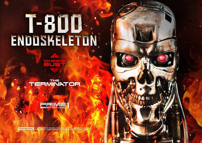 PRIME 1 STUDIOS - The Terminator High Definition Bust 1:2 T-800 Endoskeleton Head