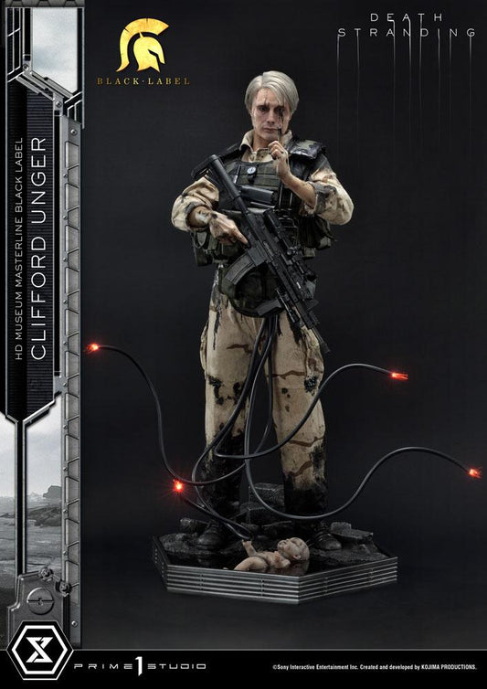 PRIME 1 STUDIOS - Death Stranding Statue 1:2 Clifford Unger Black Label