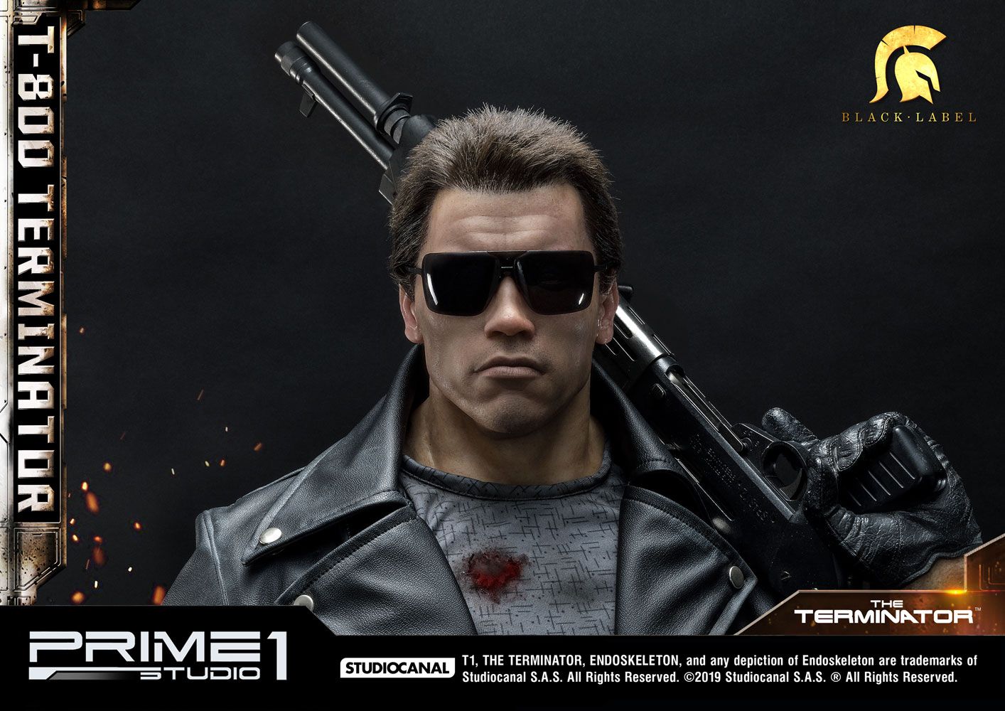 PRIME 1 STUDIOS - The Terminator - Terminator Statue 1:2 - T-800 - 117 cm