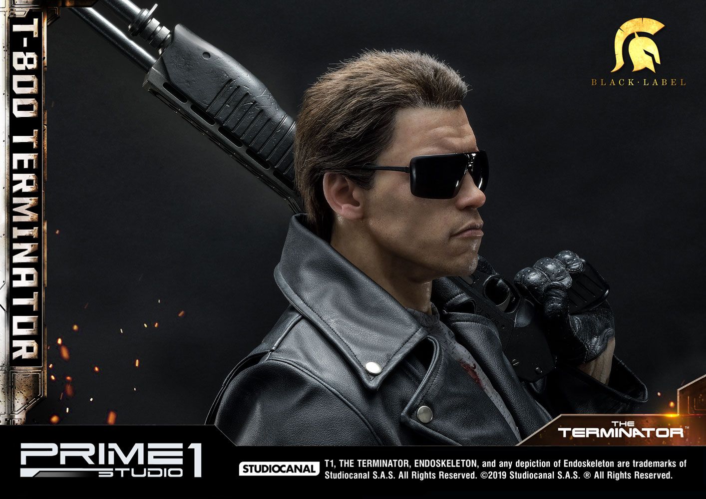 PRIME 1 STUDIOS - The Terminator - Terminator Statue 1:2 - T-800 - 117 cm