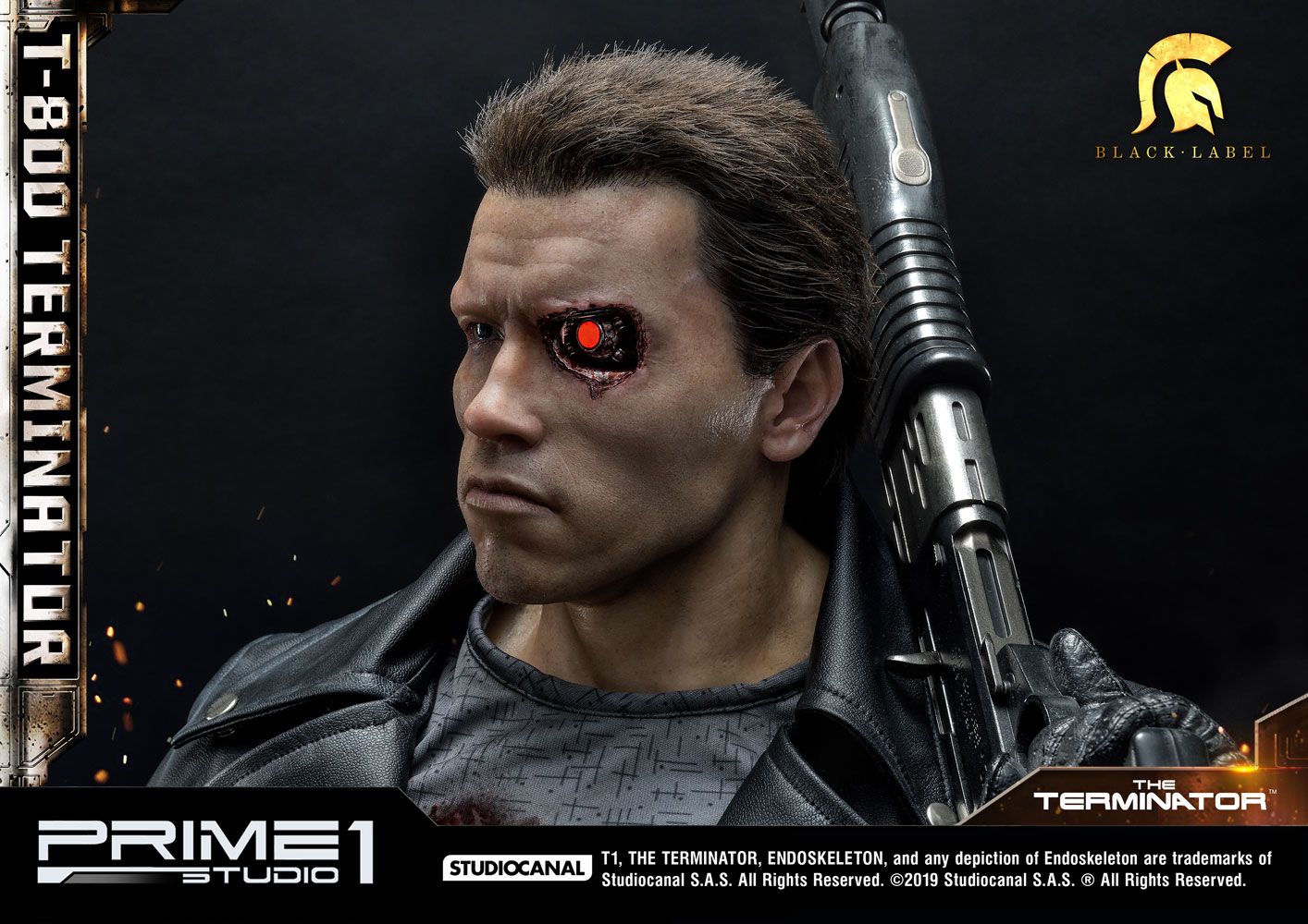 PRIME 1 STUDIOS - The Terminator - Terminator Statue 1:2 - T-800 - 117 cm