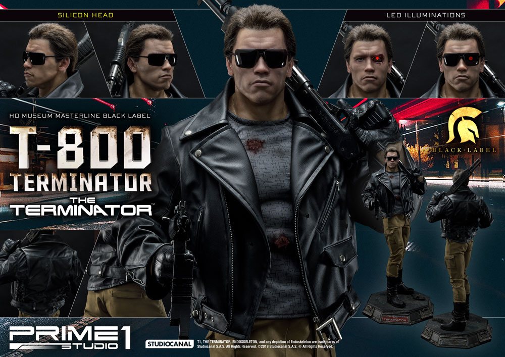 PRIME 1 STUDIOS - The Terminator - Terminator Statue 1:2 - T-800 - 117 cm