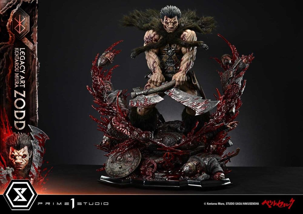 PRIME 1 - Berserk Legacy Art "Kentarou Miura" Statue 1/4 Zodd DX Bonus Version