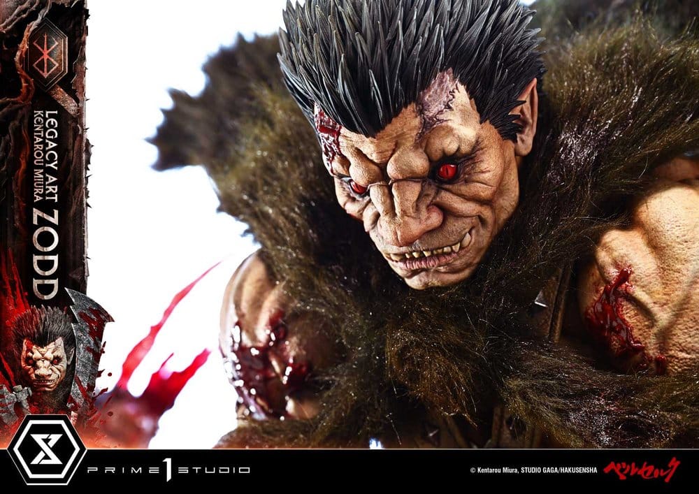 PRIME 1 - Berserk Legacy Art "Kentarou Miura" Statue 1/4 Zodd DX Bonus Version