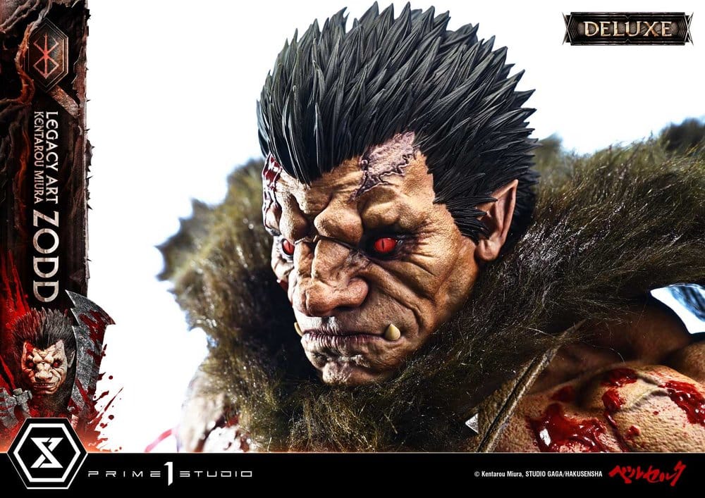 PRIME 1 - Berserk Legacy Art "Kentarou Miura" Statue 1/4 Zodd DX Bonus Version