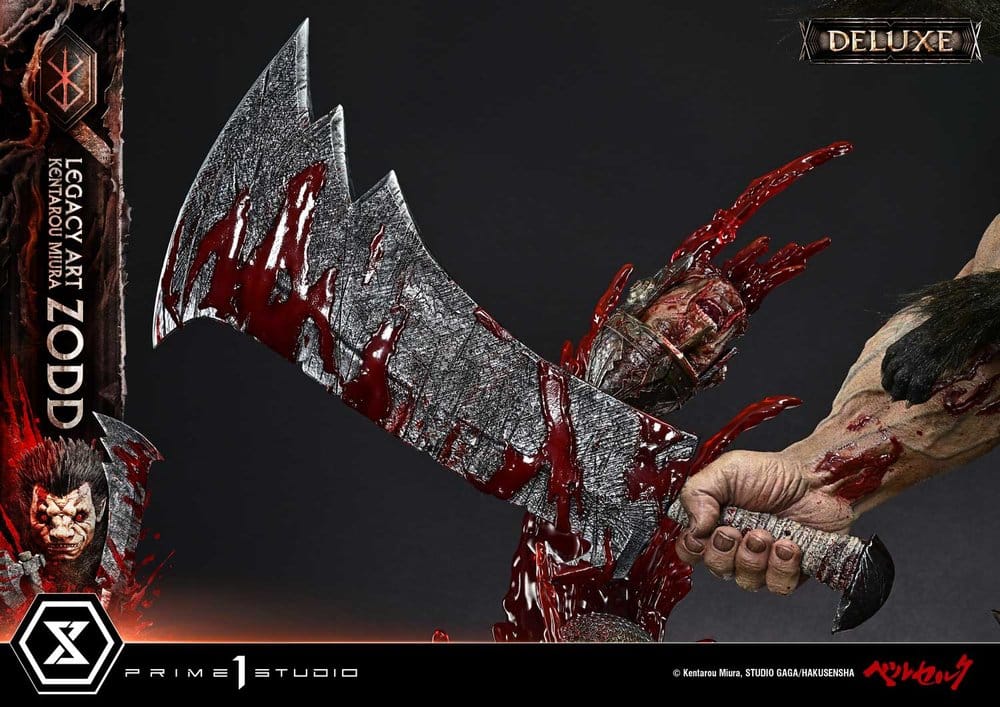 PRIME 1 - Berserk Legacy Art "Kentarou Miura" Statue 1/4 Zodd DX Bonus Version