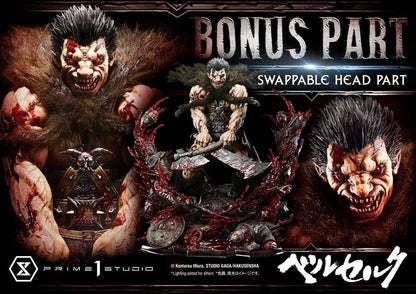 PRIME 1 - Berserk Legacy Art "Kentarou Miura" Statue 1/4 Zodd DX Bonus Version