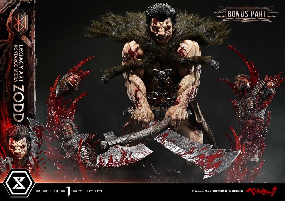 PRIME 1 - Berserk Legacy Art "Kentarou Miura" Statue 1/4 Zodd DX Bonus Version