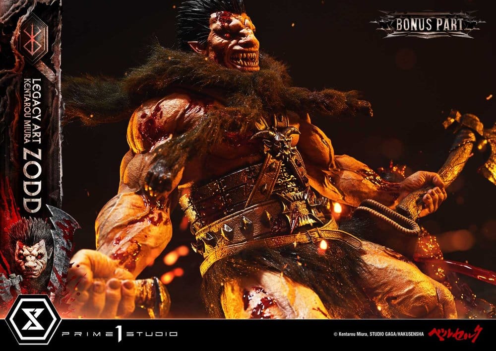 PRIME 1 - Berserk Legacy Art "Kentarou Miura" Statue 1/4 Zodd DX Bonus Version