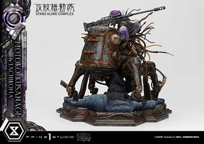PRIME 1 - Ghost in the Shell Stand Alone Complex The Legend of Beauty and the Beast Statue 1/4 Motoko Kusanagi & Tachikoma Character color Art by Entei Ryu Bonus Version