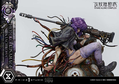 PRIME 1 - Ghost in the Shell Stand Alone Complex The Legend of Beauty and the Beast Statue 1/4 Motoko Kusanagi & Tachikoma Character color Art by Entei Ryu Bonus Version
