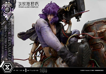 PRIME 1 - Ghost in the Shell Stand Alone Complex The Legend of Beauty and the Beast Statue 1/4 Motoko Kusanagi & Tachikoma Character color Art by Entei Ryu Bonus Version