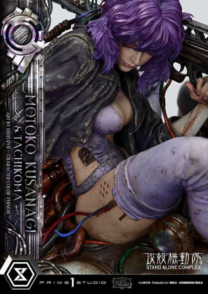 PRIME 1 - Ghost in the Shell Stand Alone Complex The Legend of Beauty and the Beast Statue 1/4 Motoko Kusanagi & Tachikoma Character color Art by Entei Ryu Bonus Version