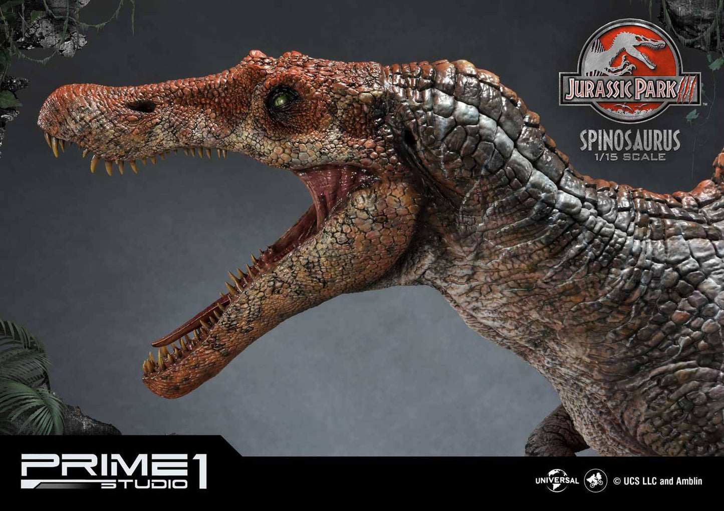 PRIME 1 STUDIOS - Jurassic Park 3 Statue 1:15 Spinosaurus Bonus Ver