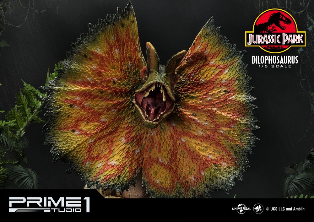 PRIME 1 - Jurassic Park Statue 1/6 Dilophosaurus REGULAR Version