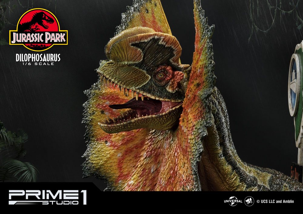 PRIME 1 - Jurassic Park Statue 1/6 Dilophosaurus REGULAR Version