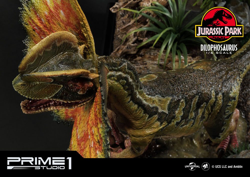 PRIME 1 - Jurassic Park Statue 1/6 Dilophosaurus REGULAR Version