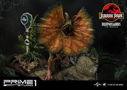 PRIME 1 - Jurassic Park Statue 1/6 Dilophosaurus REGULAR Version