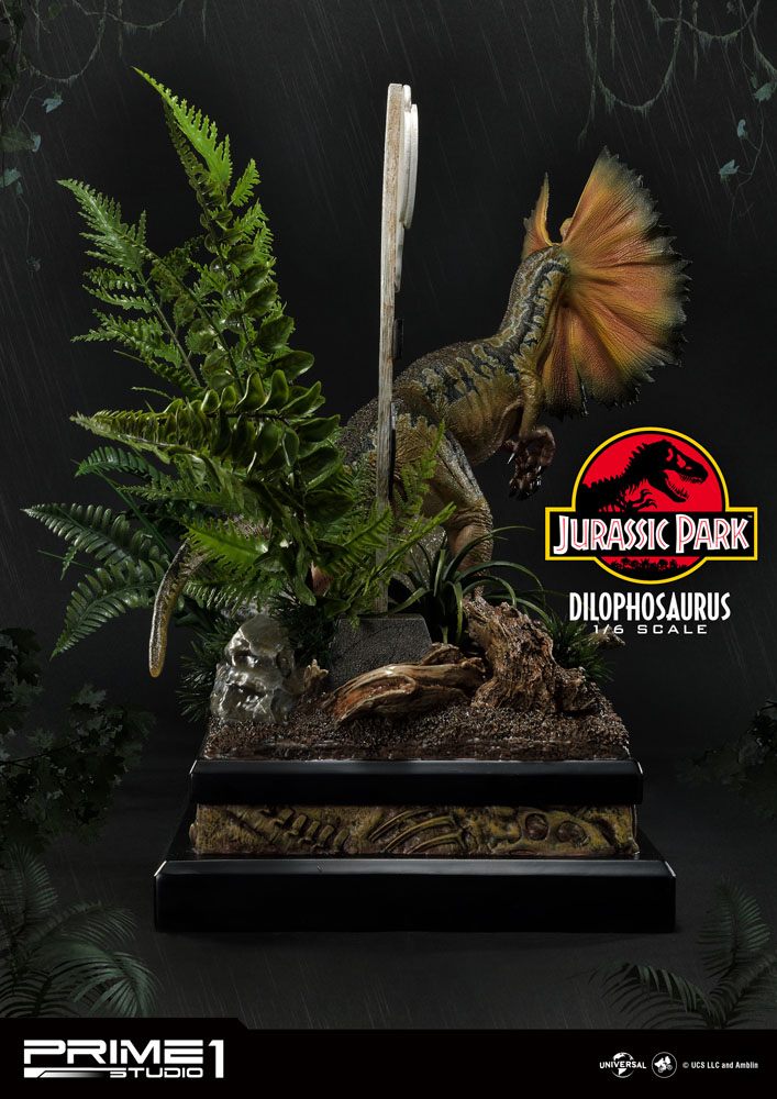 PRIME 1 - Jurassic Park Statue 1/6 Dilophosaurus REGULAR Version