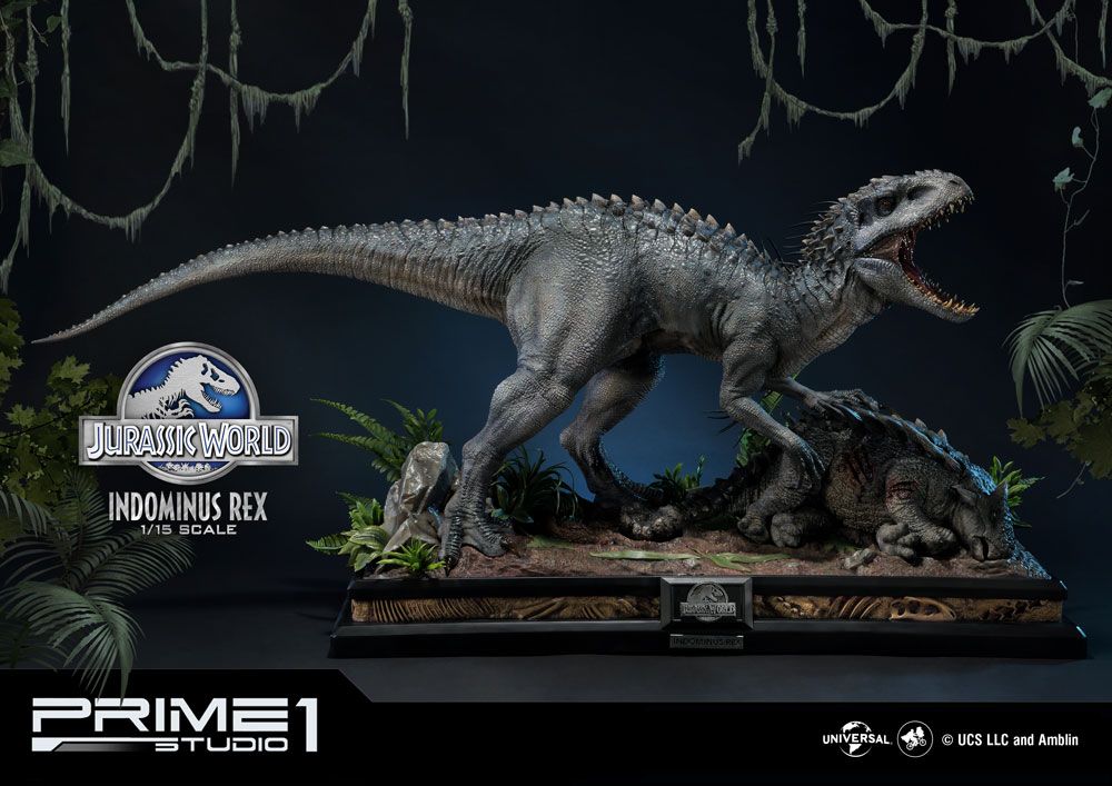 PRIME 1 STUDIOS - Jurassic World Fallen Kingdom - Statue 1:15 Indominus Rex 105 Cm