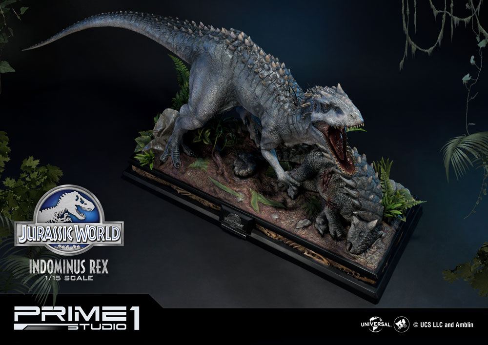 PRIME 1 STUDIOS - Jurassic World Fallen Kingdom - Statue 1:15 Indominus Rex 105 Cm