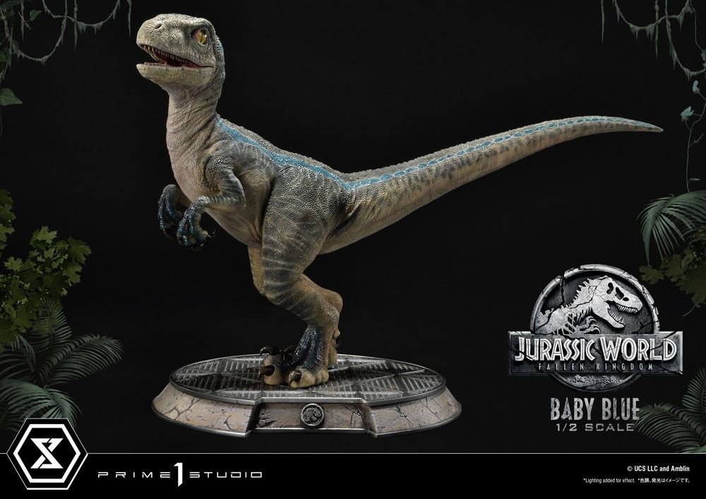 PRIME 1 STUDIOS - Jurassic World Fallen Kingdom Prime Collectibles Statue 1:2 Baby Blue