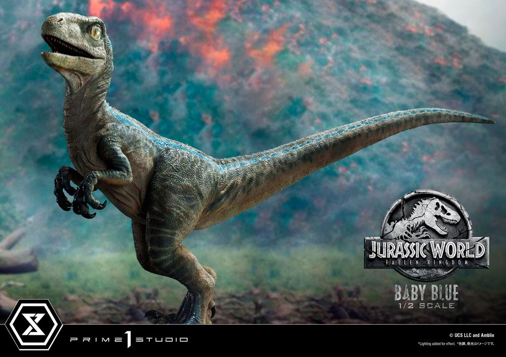 PRIME 1 STUDIOS - Jurassic World Fallen Kingdom Prime Collectibles Statue 1:2 Baby Blue