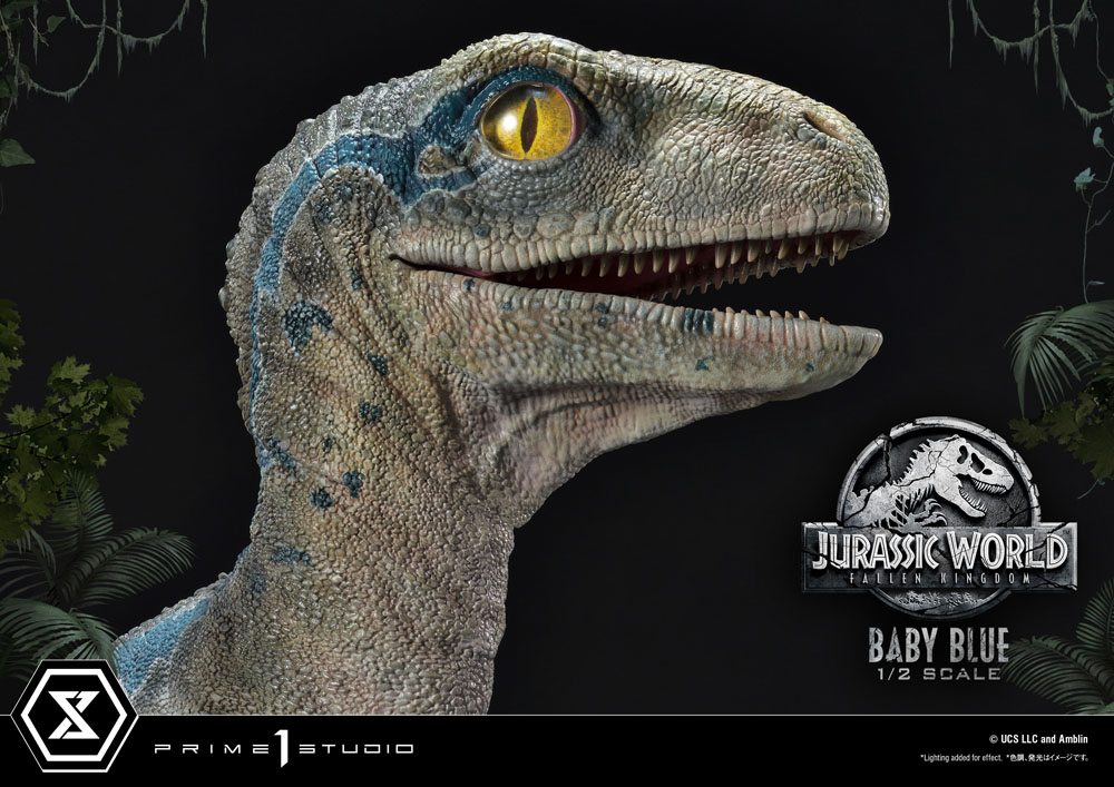 PRIME 1 STUDIOS - Jurassic World Fallen Kingdom Prime Collectibles Statue 1:2 Baby Blue