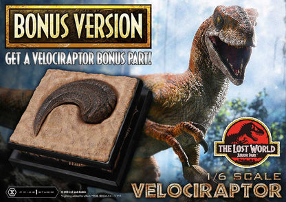 PRIME 1 - Jurassic Park II Legacy Museum Collection Statue 1/6 Velociraptor Bonus Version
