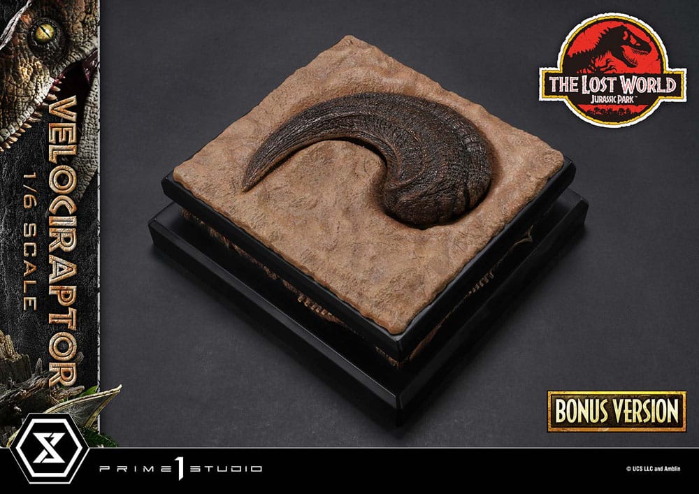 PRIME 1 - Jurassic Park II Legacy Museum Collection Statue 1/6 Velociraptor Bonus Version