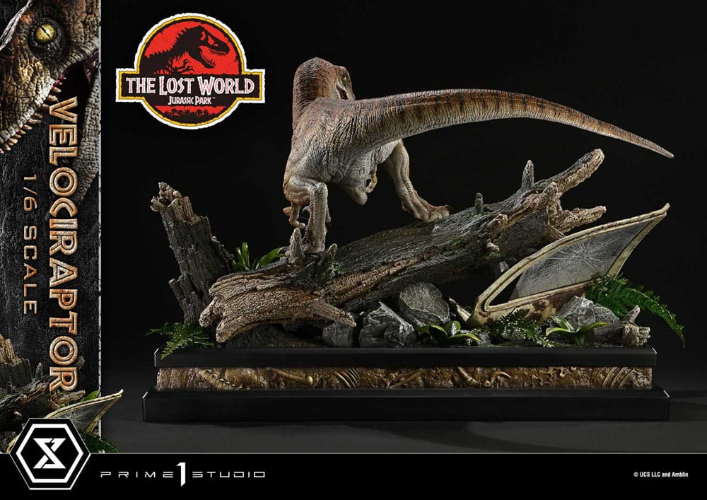PRIME 1 - Jurassic Park II Legacy Museum Collection Statue 1/6 Velociraptor Bonus Version
