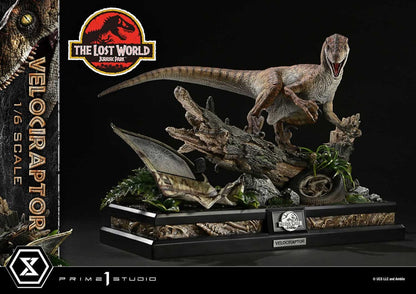 PRIME 1 - Jurassic Park II Legacy Museum Collection Statue 1/6 Velociraptor Bonus Version