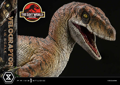 PRIME 1 - Jurassic Park II Legacy Museum Collection Statue 1/6 Velociraptor Bonus Version