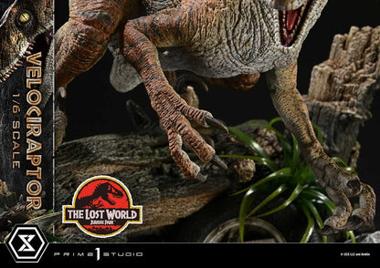 PRIME 1 - Jurassic Park II Legacy Museum Collection Statue 1/6 Velociraptor Bonus Version