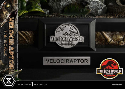 PRIME 1 - Jurassic Park II Legacy Museum Collection Statue 1/6 Velociraptor Bonus Version