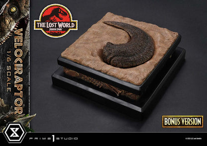 PRIME 1 - Jurassic Park II Legacy Museum Collection Statue 1/6 Velociraptor Bonus Version