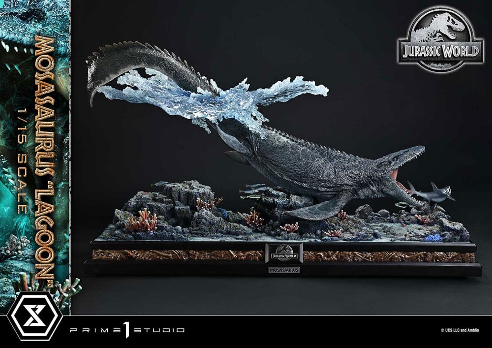 PRIME 1 - Jurassic World Legacy Museum Collection Statue 1/15 Mosasaurus "Lagoon" Bonus Version