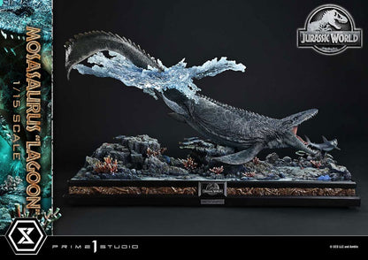 PRIME 1 - Jurassic World Legacy Museum Collection Statue 1/15 Mosasaurus "Lagoon" Bonus Version